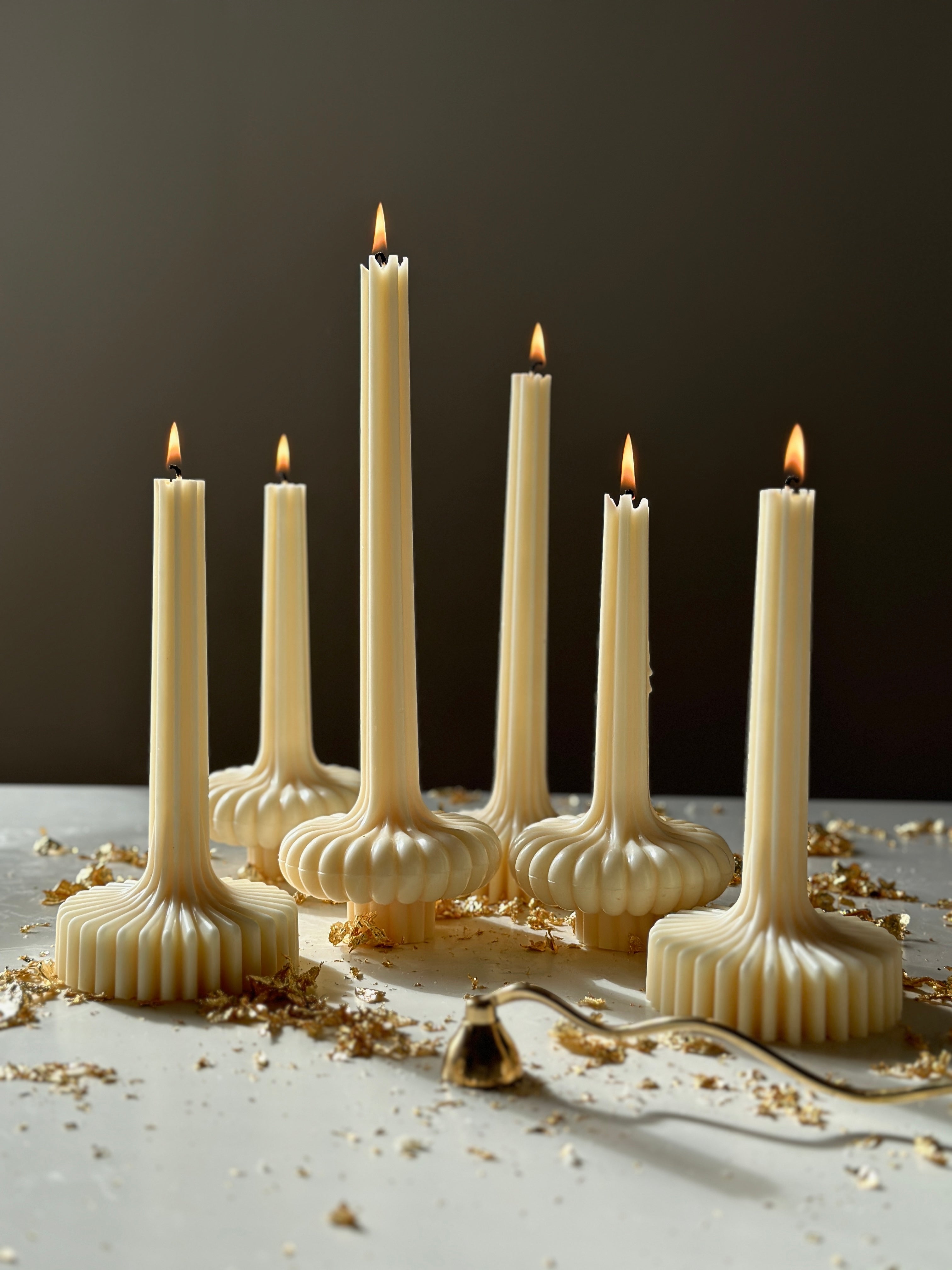 Fluted Flame Column #2