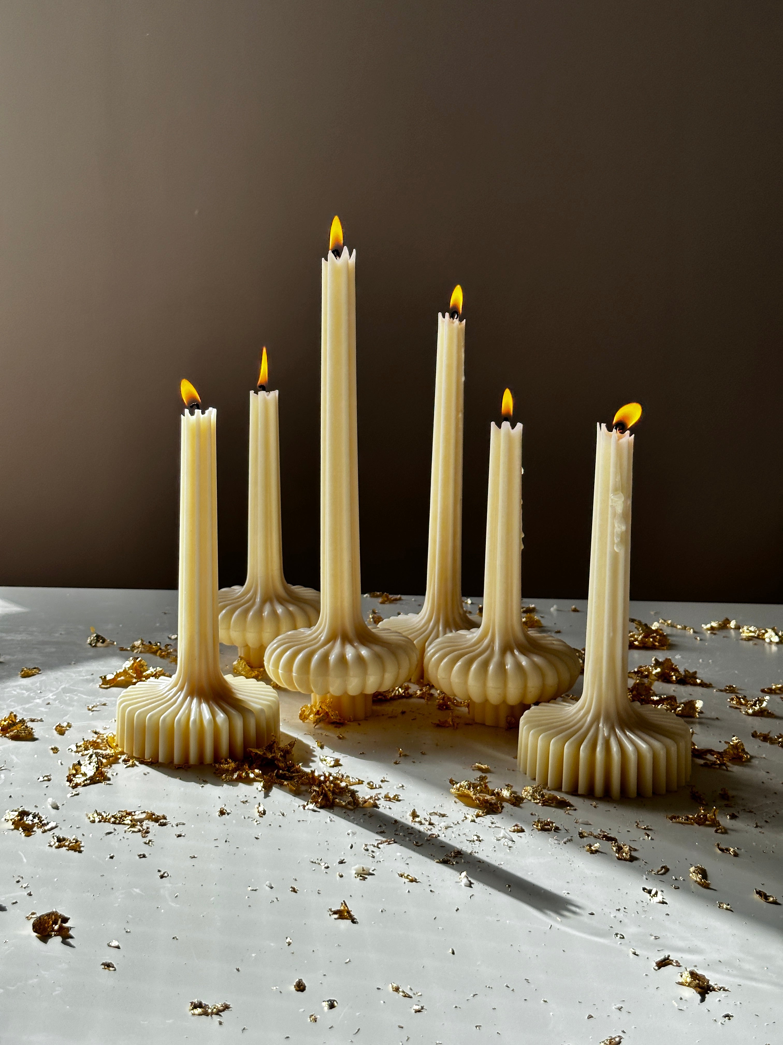 Fluted Flame Column #1