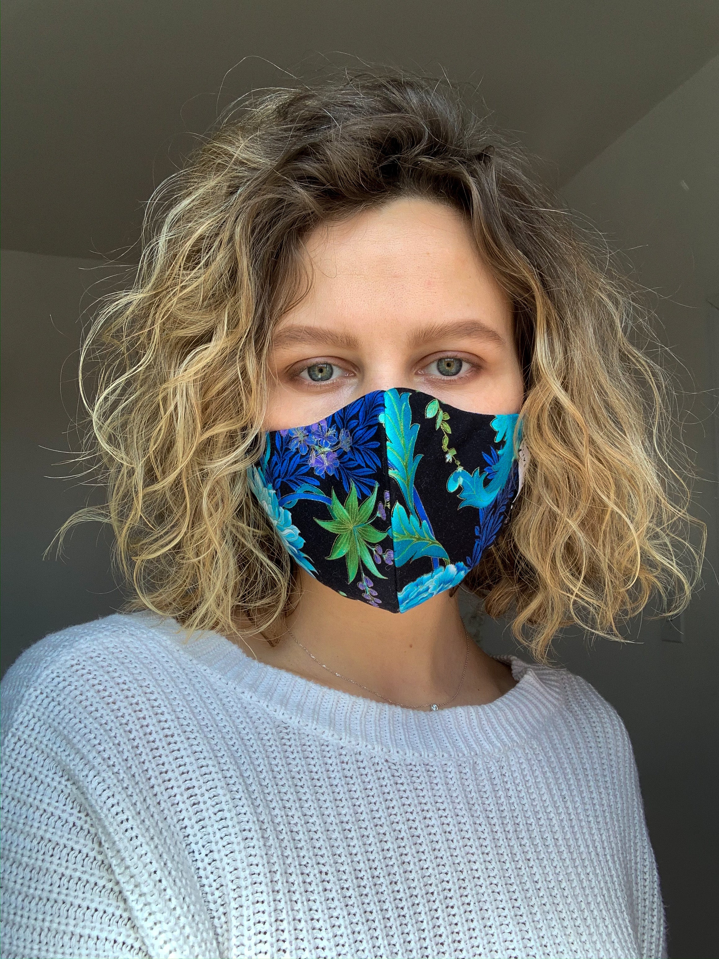 Wonders Blue Cotton Mask