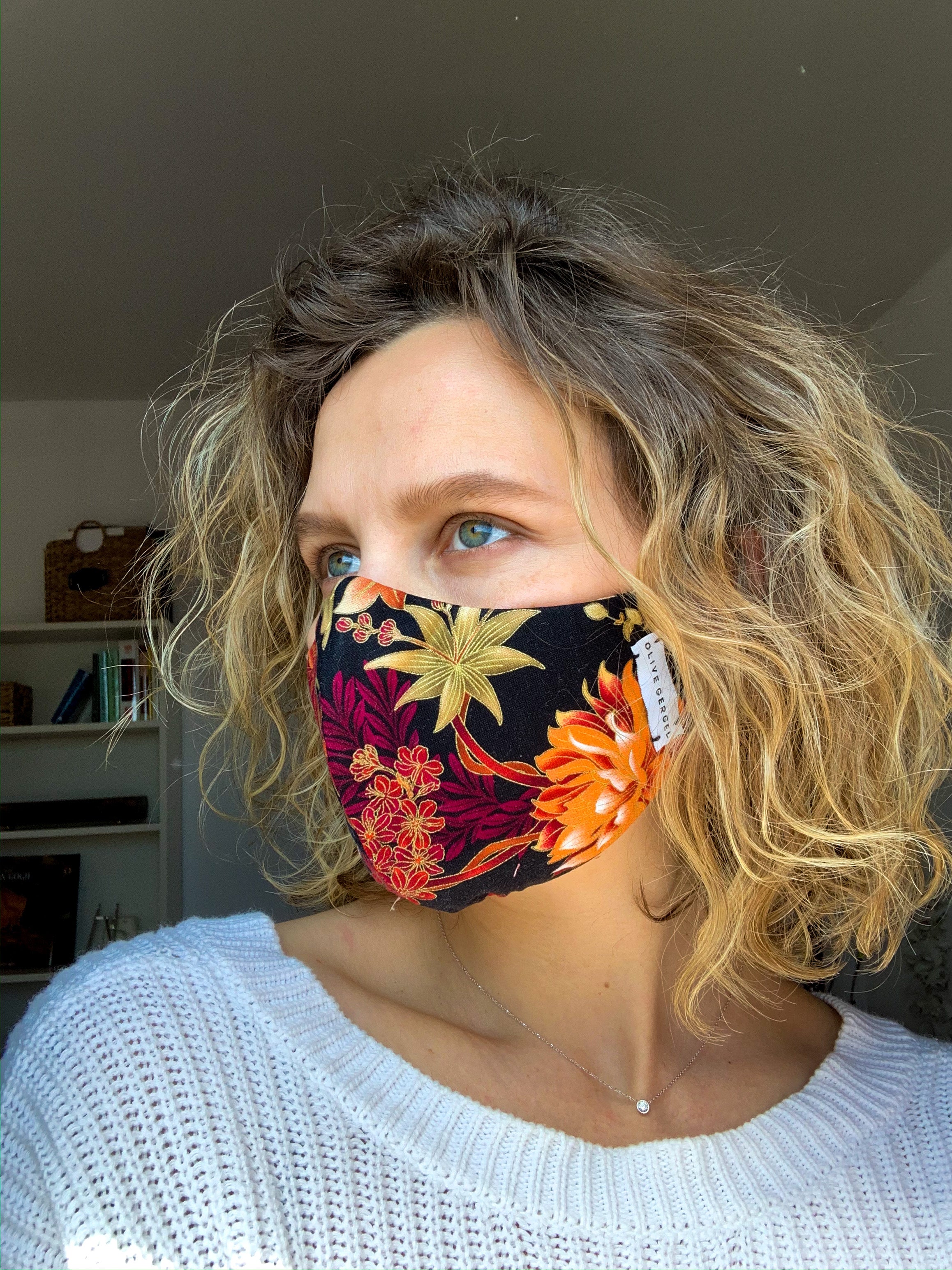 Majestic Opulence Cotton Mask