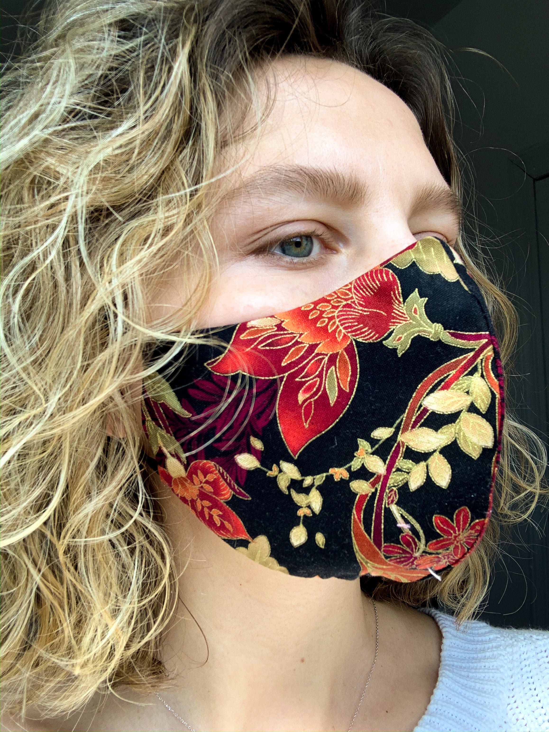 Majestic Opulence Cotton Mask