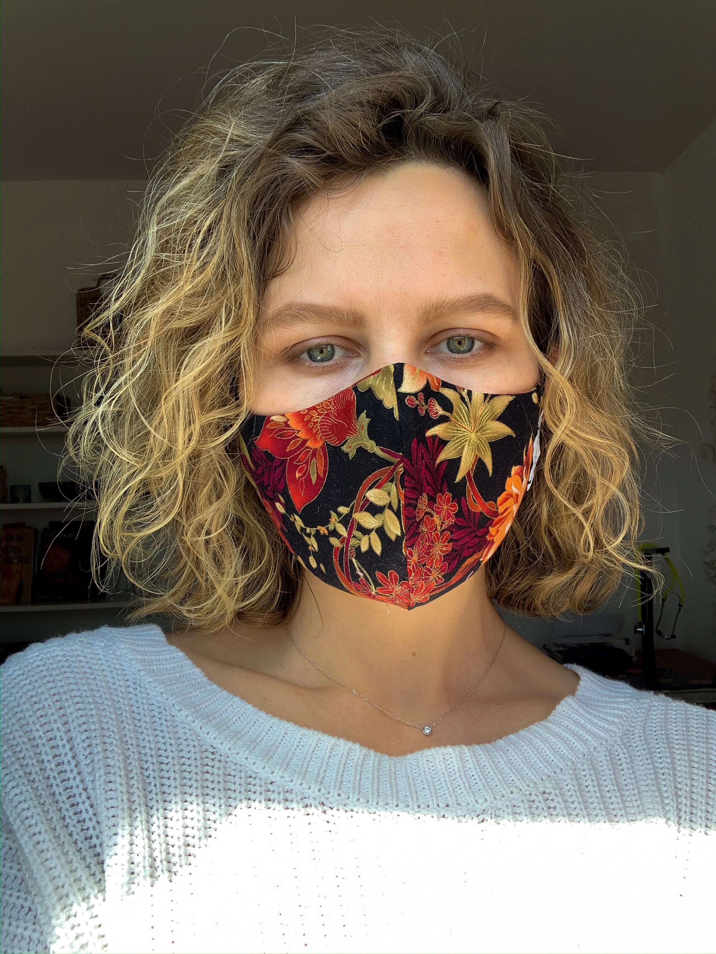 Majestic Opulence Cotton Mask