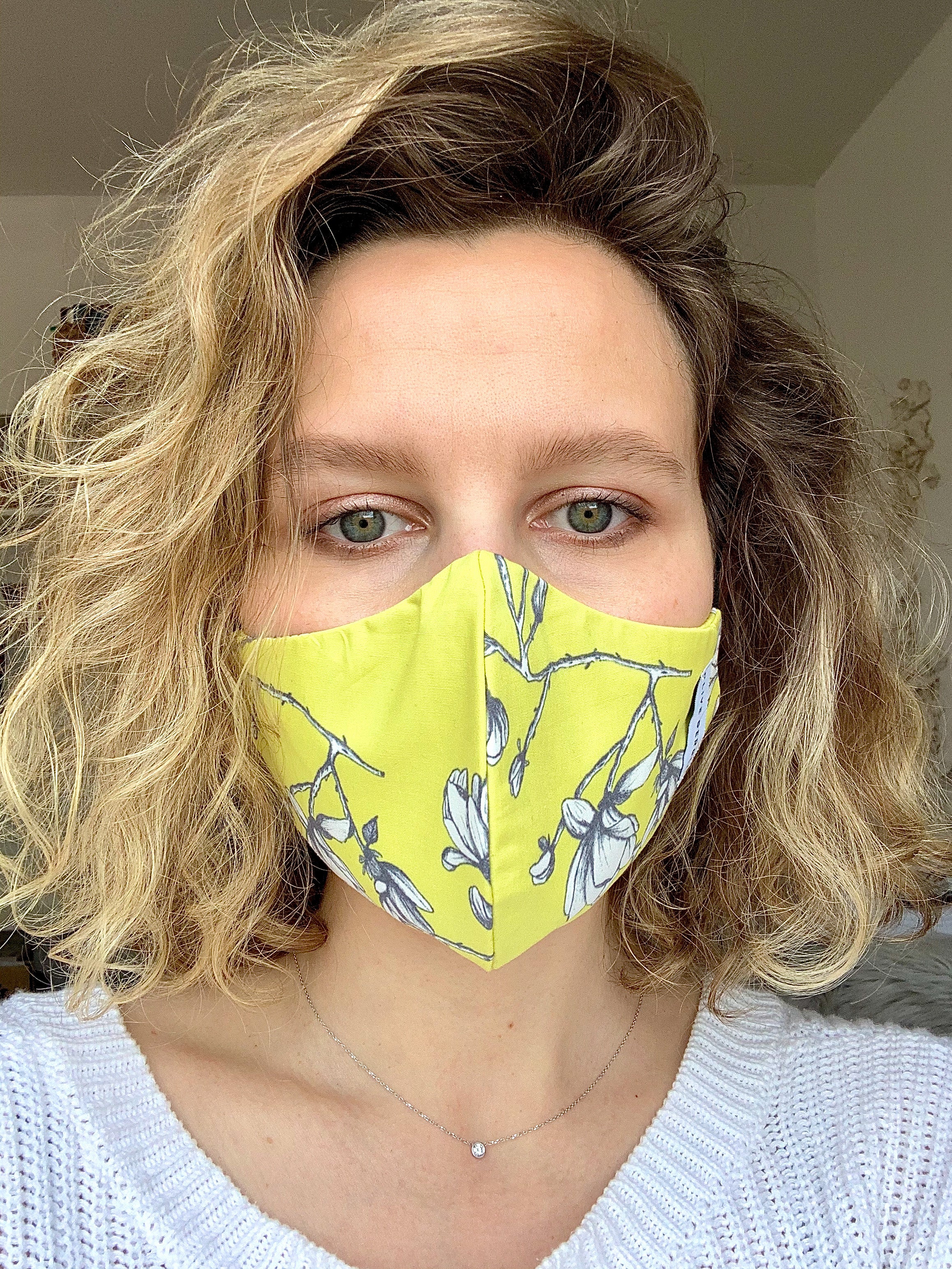 Citrus Magnolia Cotton Mask