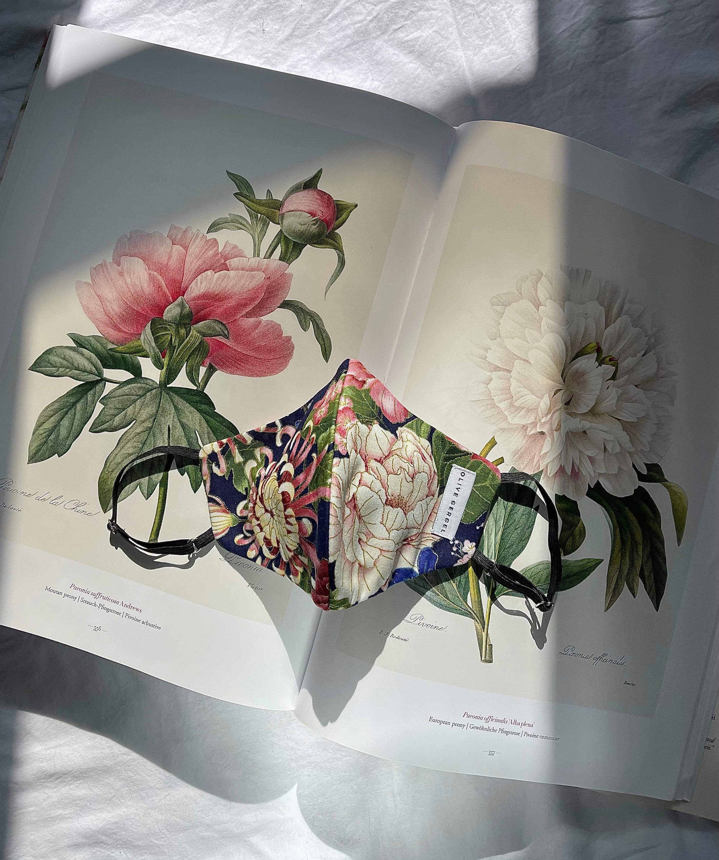 Blooming Haiku Cotton Mask