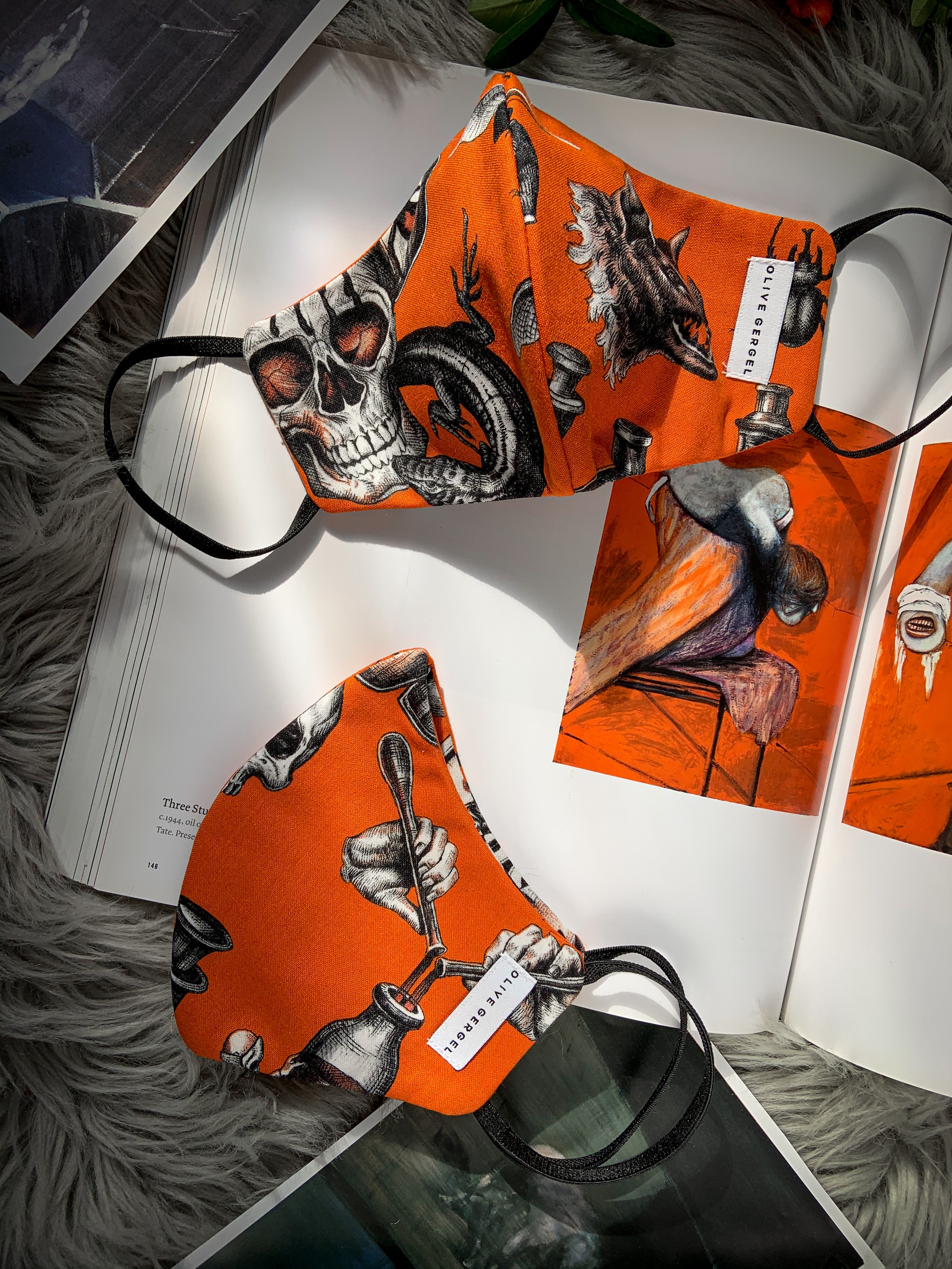 Clockwork Orange 💀 Cotton Mask