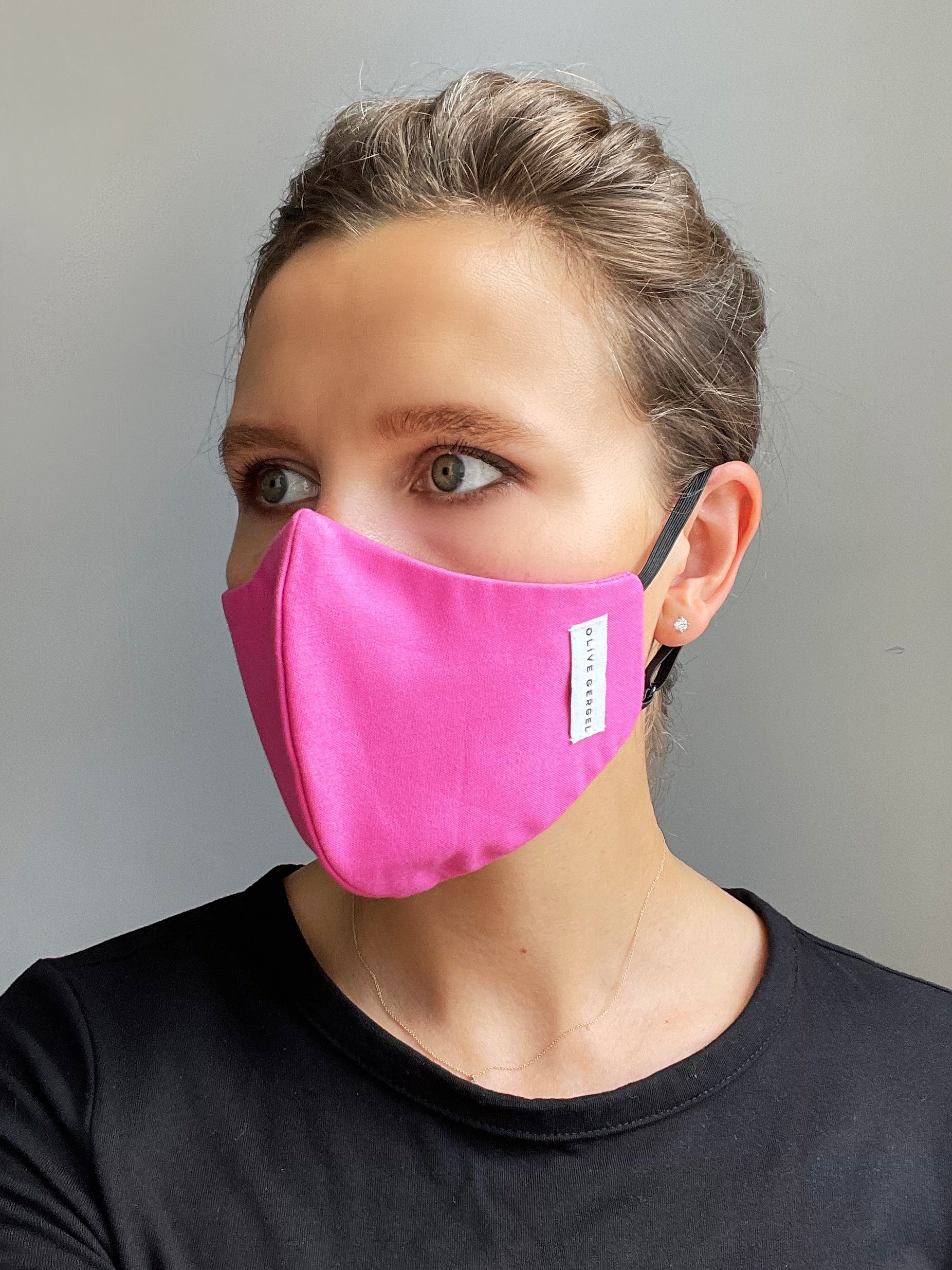 Candy Pink 🍭 Cotton Mask