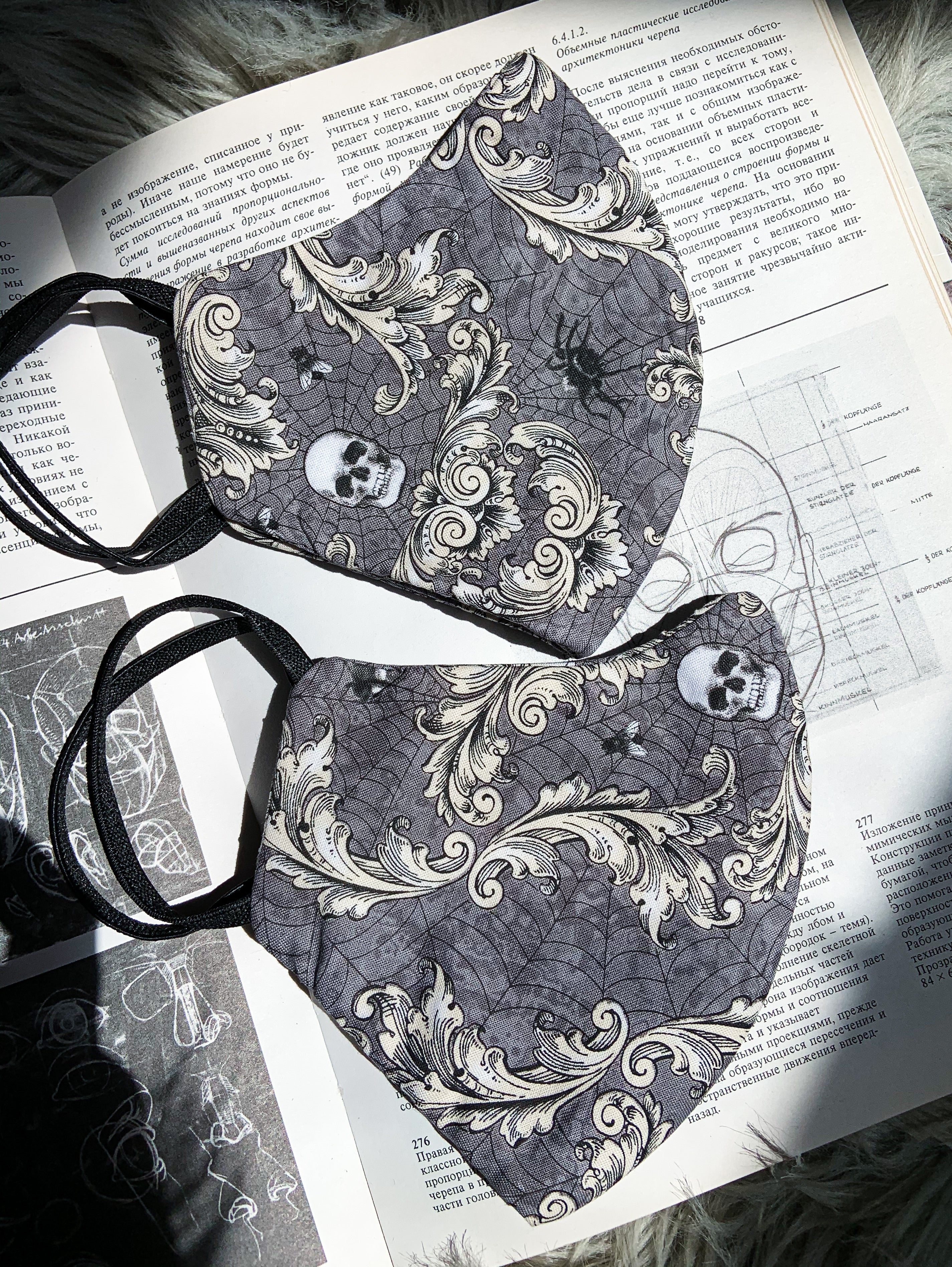 Decadent Webs Cotton Mask