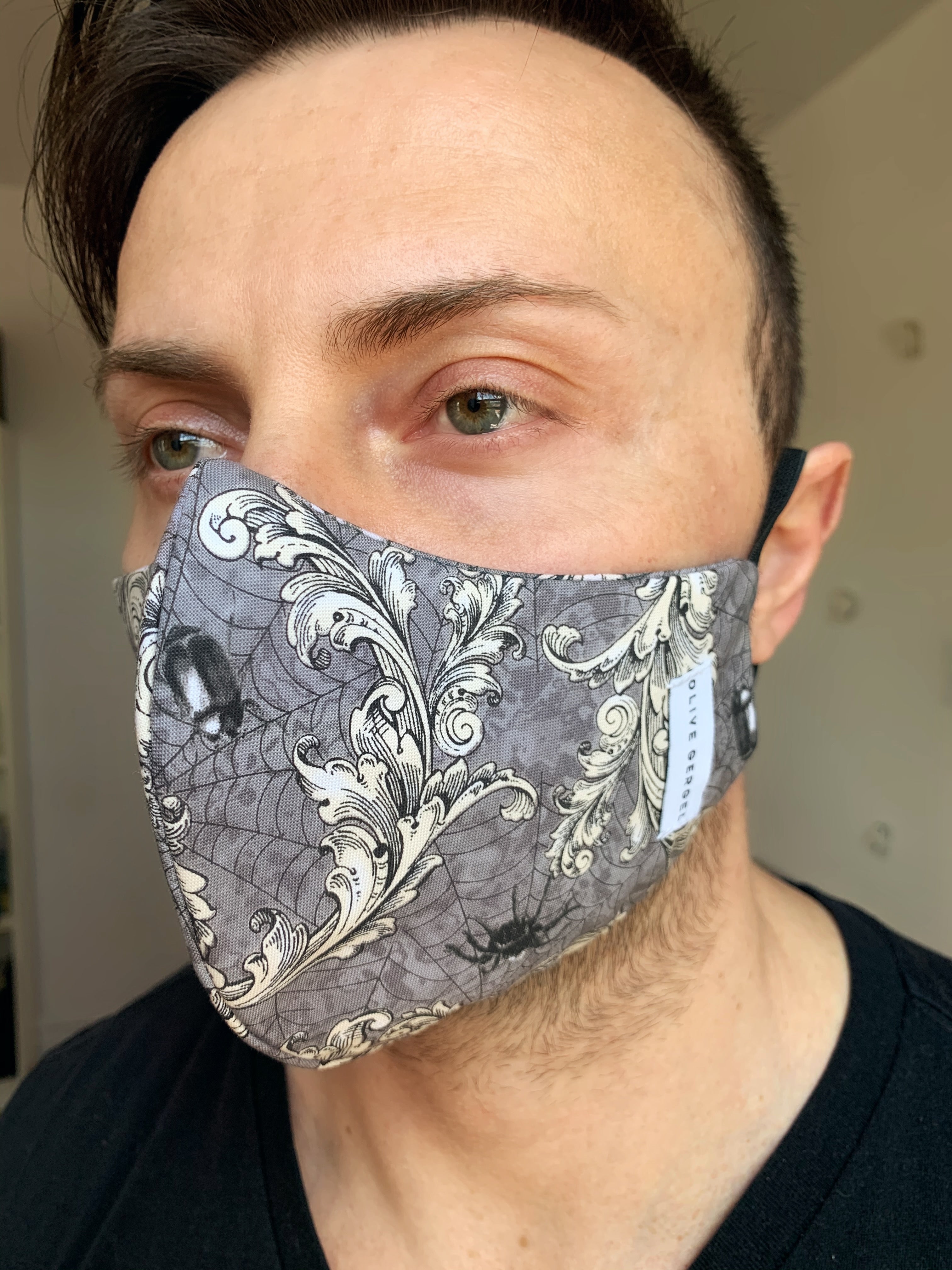 Decadent Webs Cotton Mask