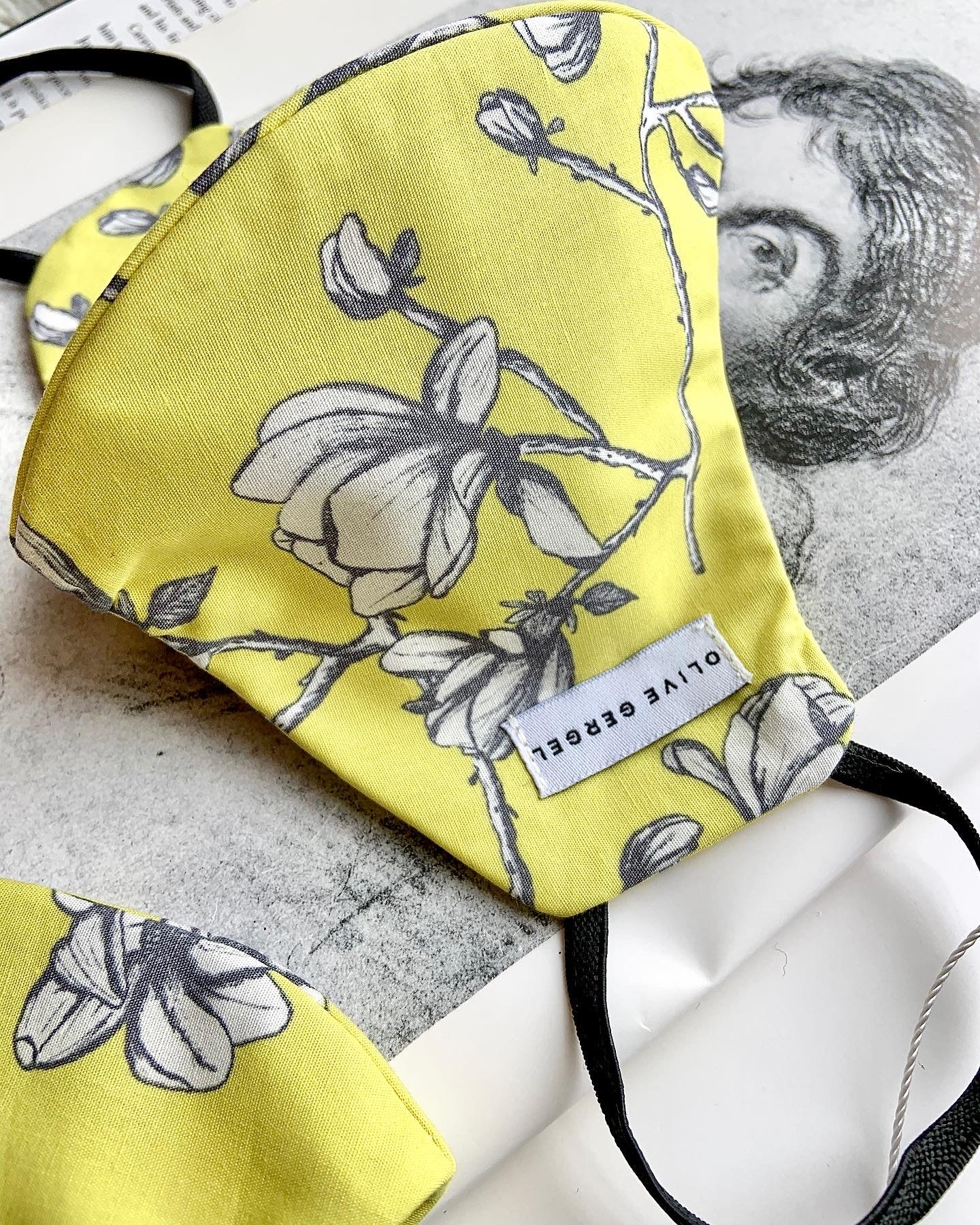 Citrus Magnolia Cotton Mask