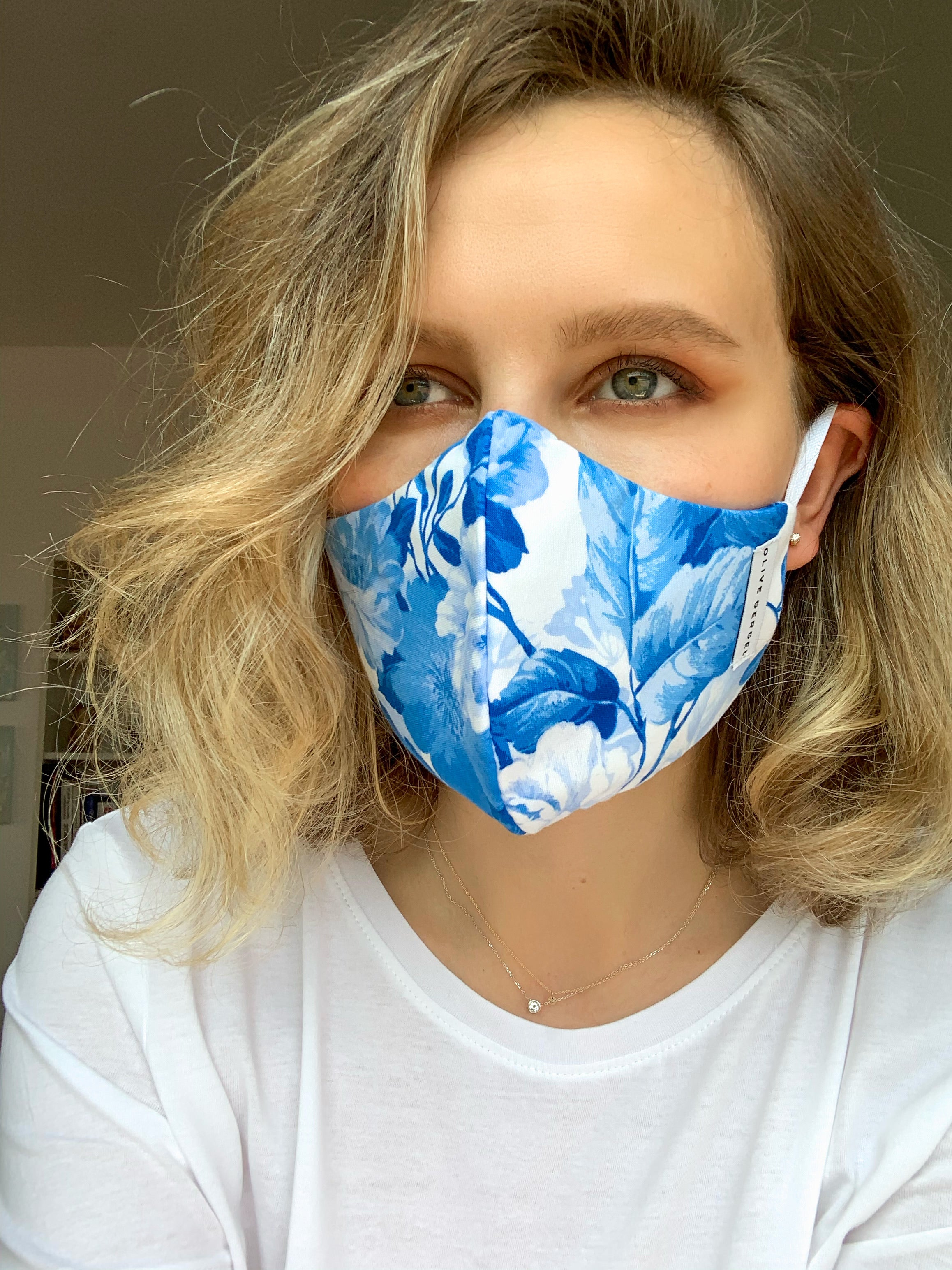 Fleurs de Provence Cotton Mask