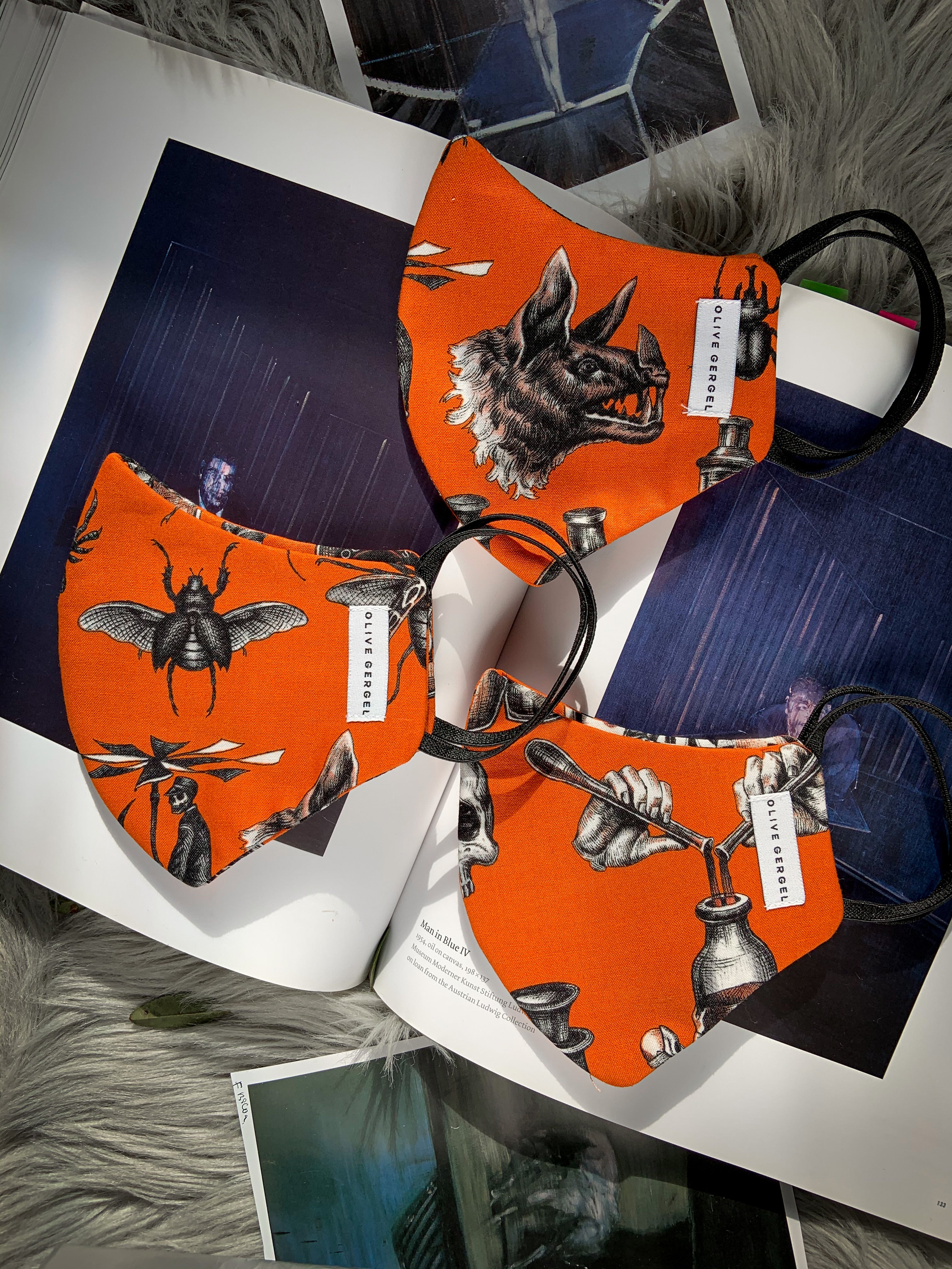 Clockwork Orange 💀 Cotton Mask