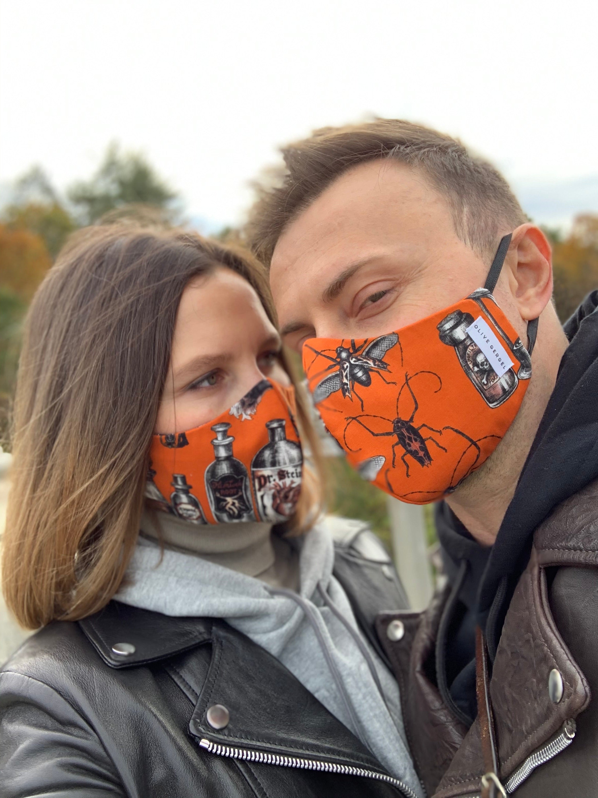 Clockwork Orange 💀 Cotton Mask