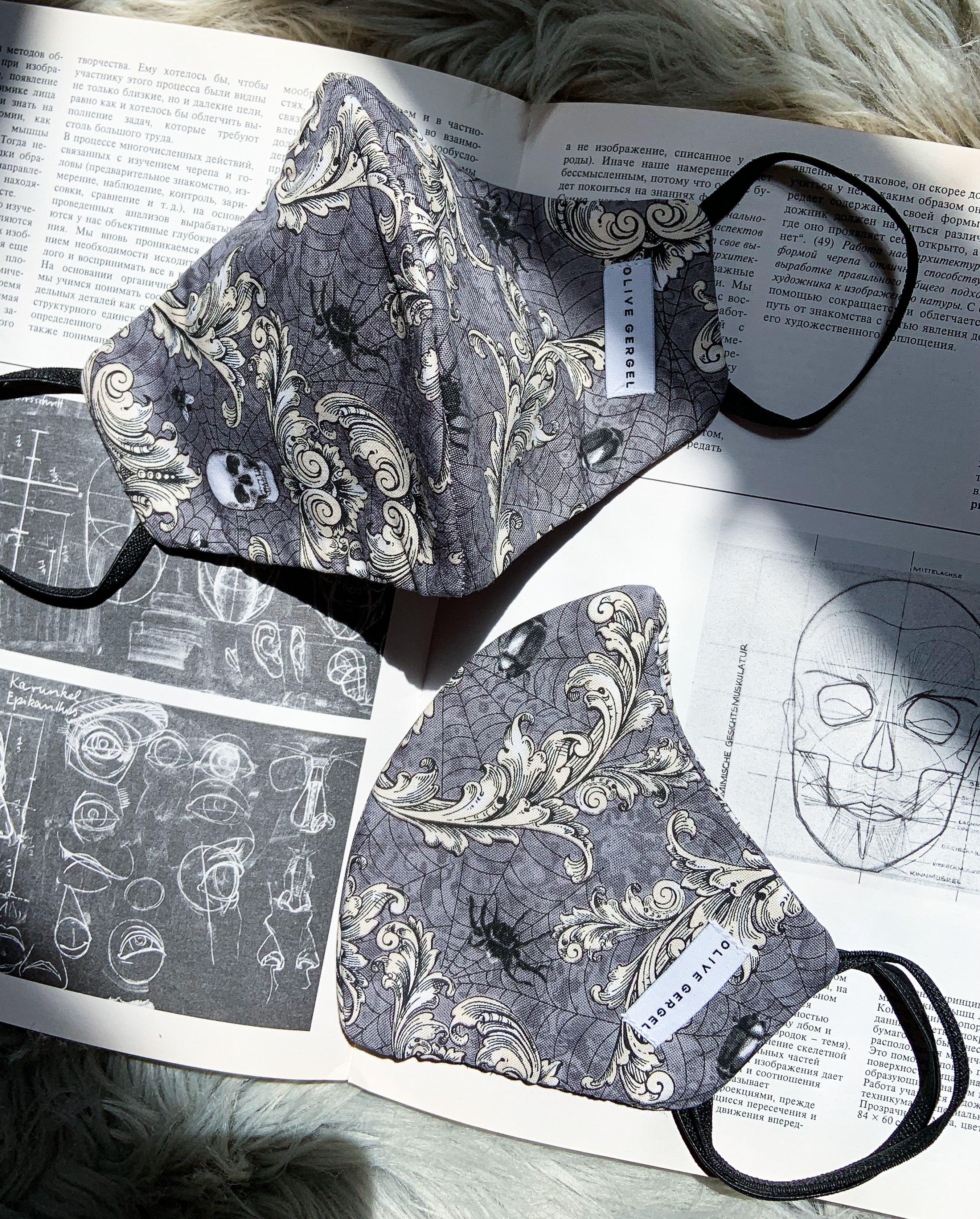100% cotton reusable face mask