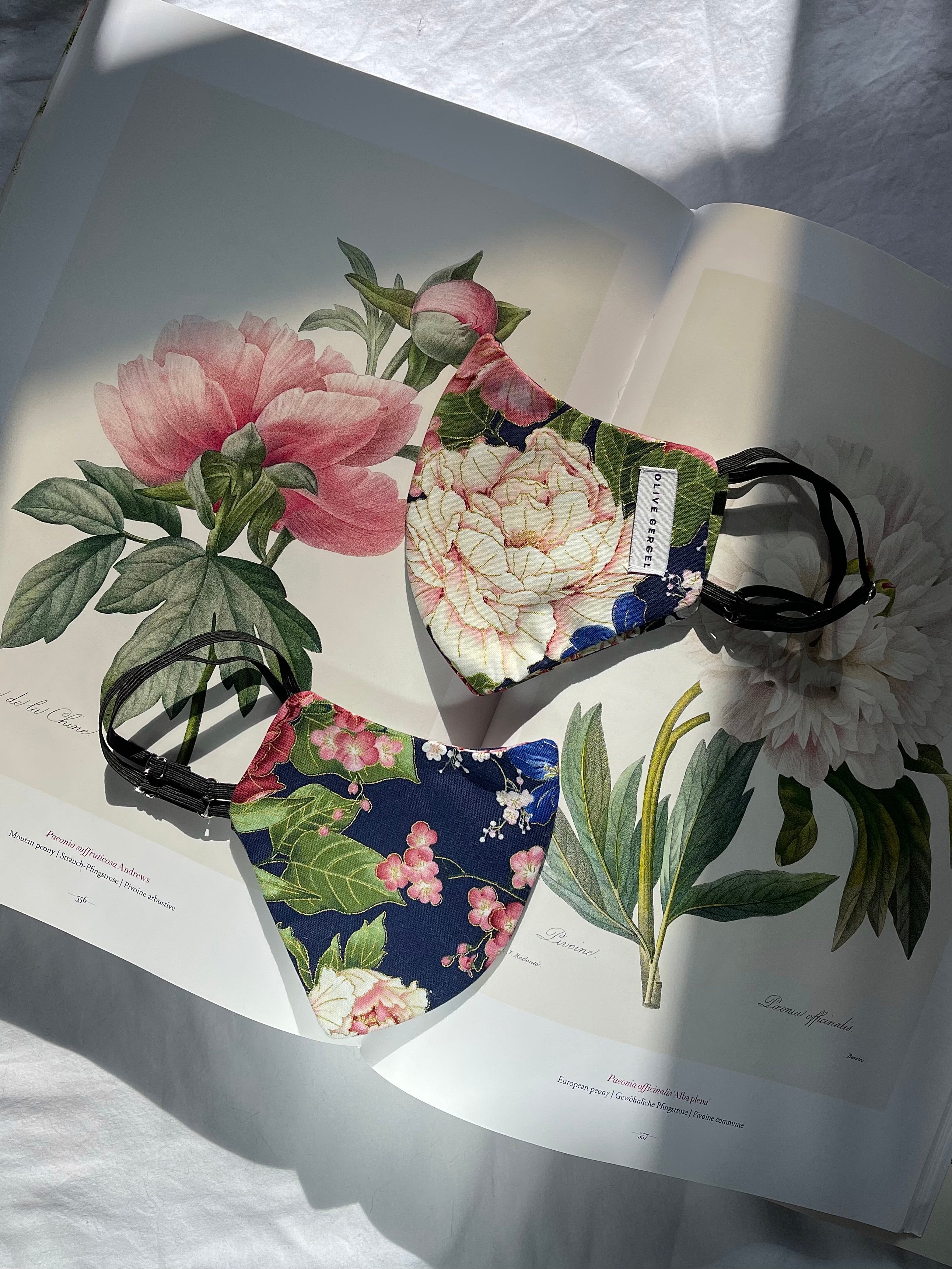 Blooming Haiku Cotton Mask