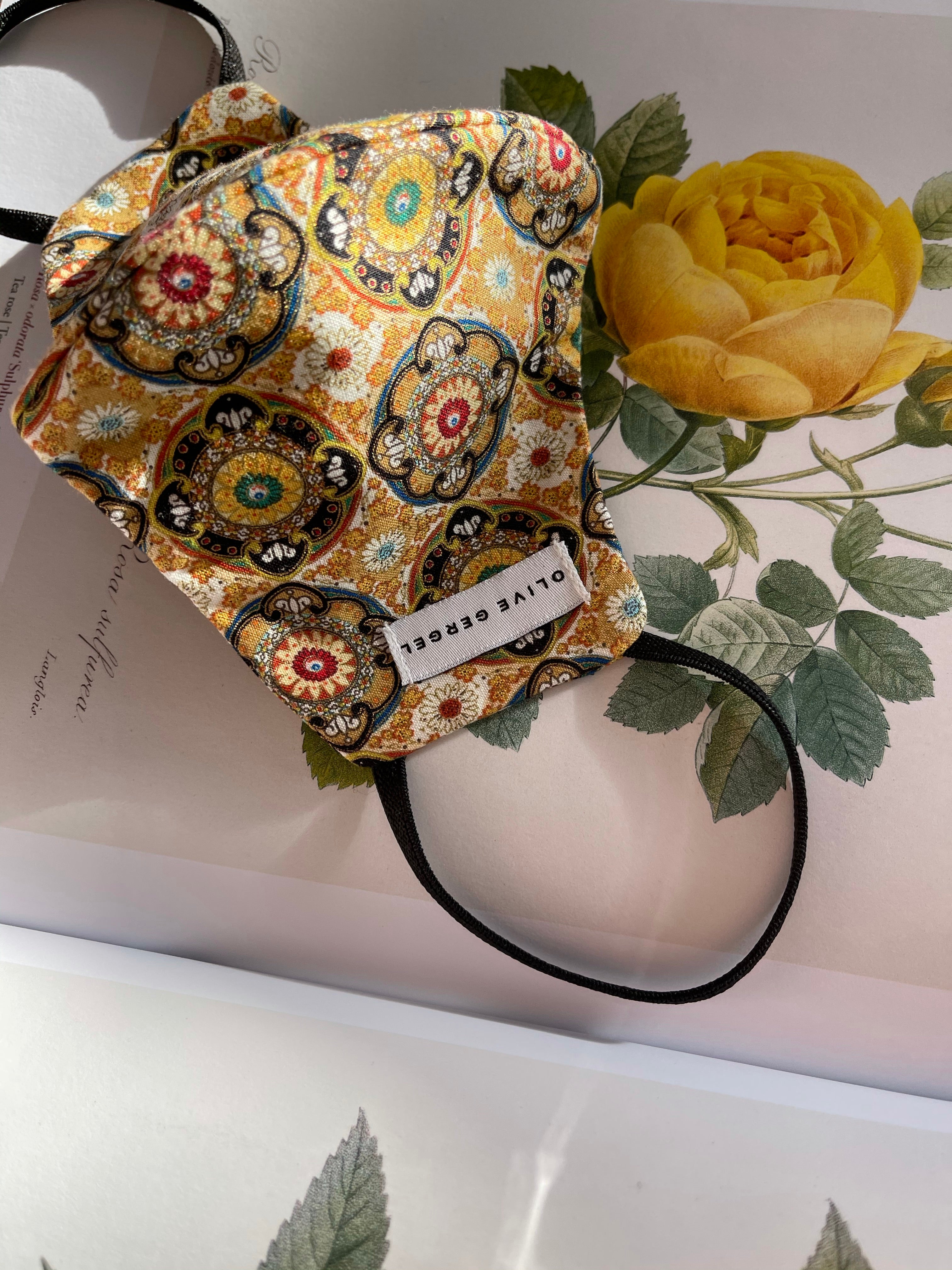 Mesmerizing Medallions Cotton Mask