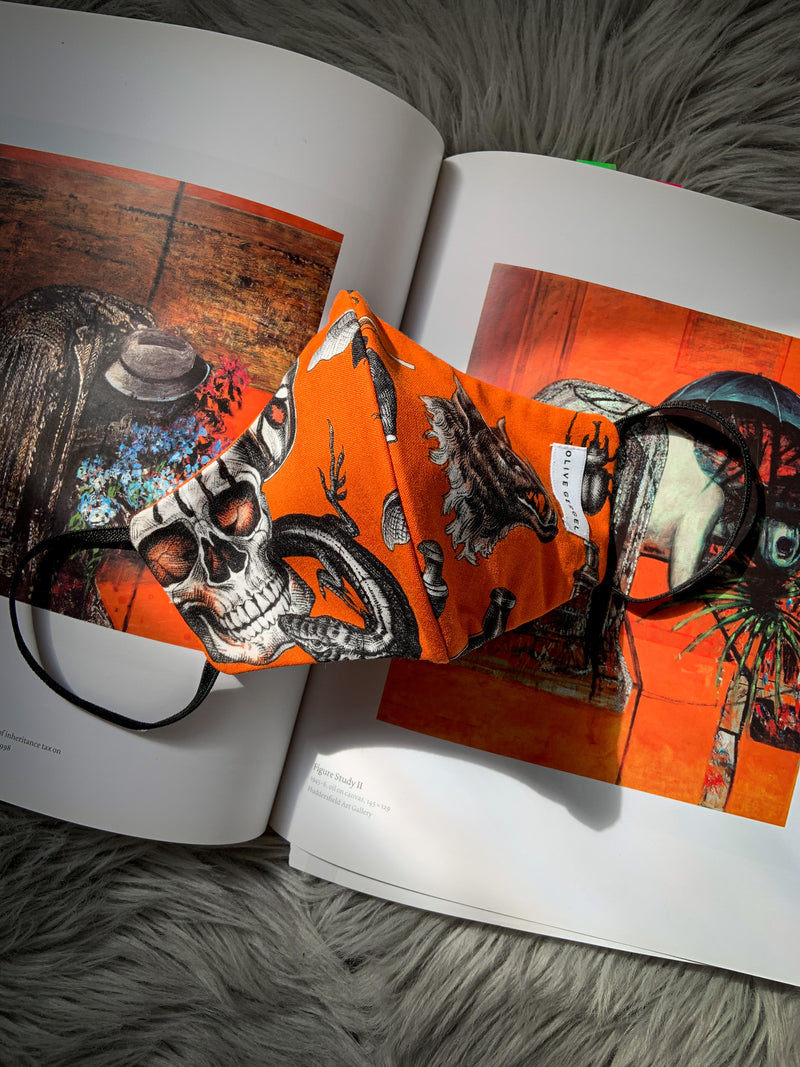 Clockwork Orange 💀 Cotton Mask